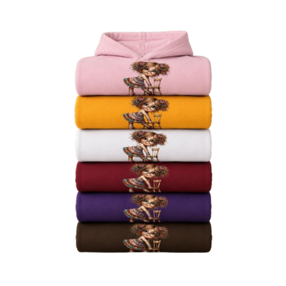 Sweat À Capuche Pink Lulu